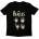 The Beatles 4 Heads Black XL Риза (BEATTEE443MB04)