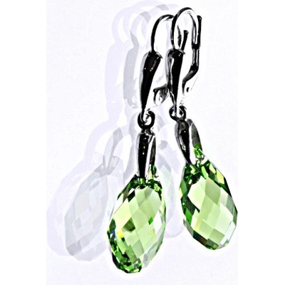 Čištín se Swarovski krystaly peridot NK 1313/27