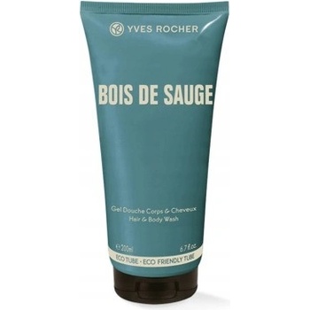 Yves rocher Bois de Sauge a šampón 2 v 1 s vôňou, 200 ml