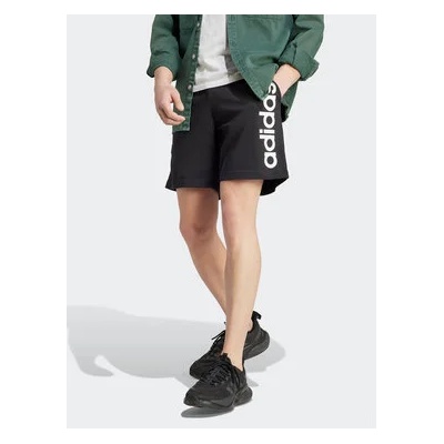 adidas Спортни шорти AEROREADY Essentials Single Jersey Linear Logo Shorts IC0062 Черен Regular Fit (AEROREADY Essentials Single Jersey Linear Logo Shorts IC0062)