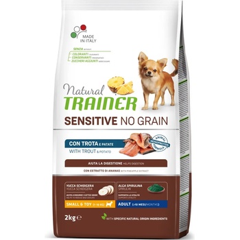 Natural Trainer Natural Sensitive NO GRAIN Mini Adult Trout 2 кг