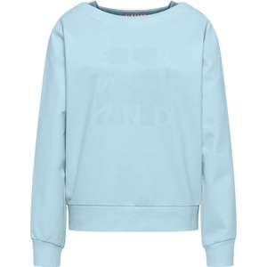 ELBSAND Дамски пуловер ELBSAND Women's Fea Jumper - Wave Blue - размер XS (117-3701-0311)