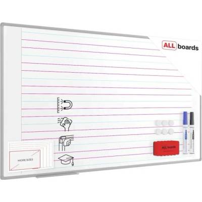 Allboards TE17103L Bílá suchostíratelná tabule 170 × 100 cm