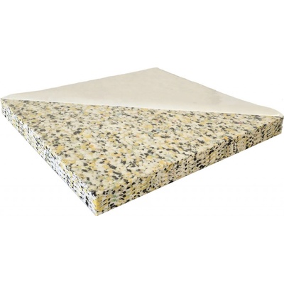 AMBRILO Samolepící lisovaná akustická pěna 140 kg/m3 - 50x50x5 cm