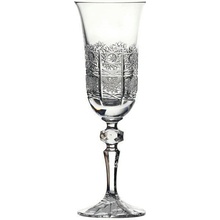 Bohemia Crystal Brúsené poháre na šampanské Laura 12116 57001 6 x 150 ml