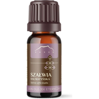 Nanga Olej šalvia lekárska 100% esenciálny olej alvia officinalis 10 ml