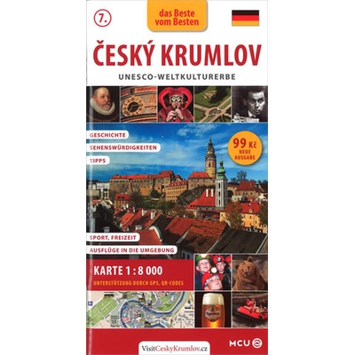 Český Krumlov kapesní průvodce německy