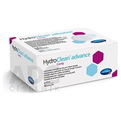 HydroClean Cavity vankúšik na rany štvorec 10 x 10 cm 10 ks