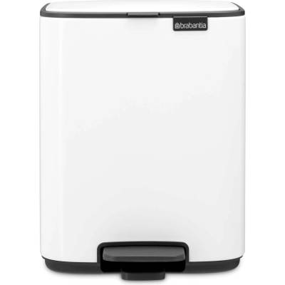 Brabantia Кош за смет Brabantia Bo Pedal 7L, White