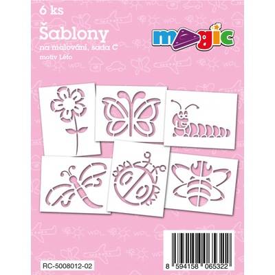 Papírové šablony sada C Léto – Hledejceny.cz