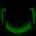Fender Glow in the Dark Cable, Green 3m