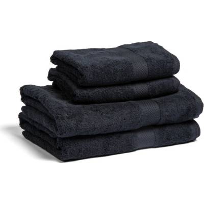 Lord Nelson ručník pro hosty Fairtrade Towel 30 30 x 50 cm černá