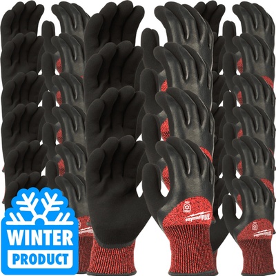 Milwaukee 72pár Zimné Stupeň 3 S/7 červená