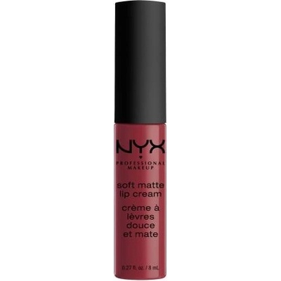 NYX Professional Makeup Soft Matte matná tekutá rtěnka 01 Amsterdam 8 ml