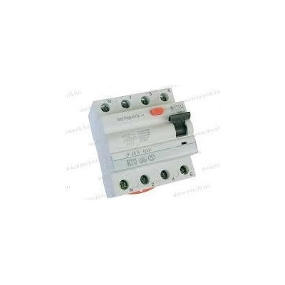 XBS 4-pólový 25A/0,03A 10kA AC OMR104025003