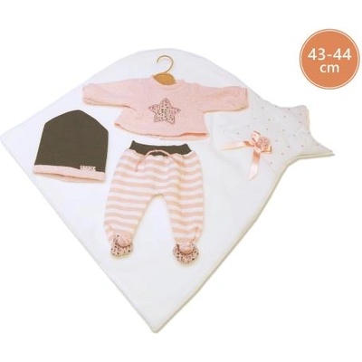 Llorens M843-26 облекло за кукла NEW BORN размери 43-44 см