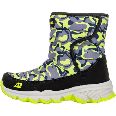 Alpine Pro Sokbaro dětská zimní obuv KBTB395 olivine