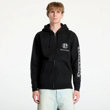 PLEASURES Spike Zip Hoodie Black