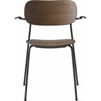 Audo Copenhagen Co s područkami Black / Dark Oak