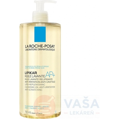 La RochePosay Lipikar zvláčňujúci relipidačný umývací olej proti podráždeniu 750 ml