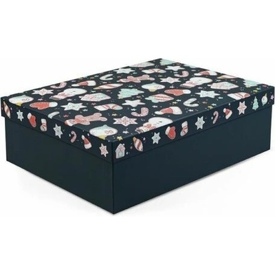 Krabice vánoční D-L016-J 37x27x11cm