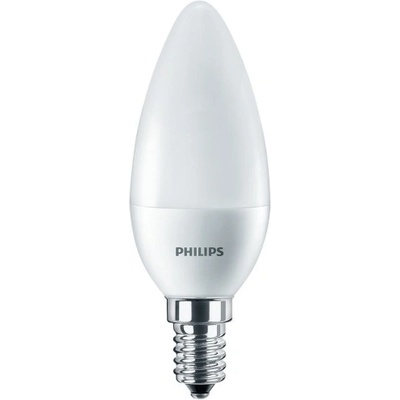 Philips LED žárovka E14 CP B38 FR 7W 60W studená bílá 6500K , svíčka