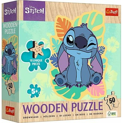 TREFL Dřevěné obrysové Stitch 50 dielov