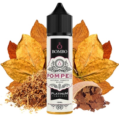 Bombo Platinum Tobaccos Pompeii 15ml/60ml Flavorshot
