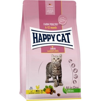 Happy Cat Junior Land Geflügel Drůbež 10 kg