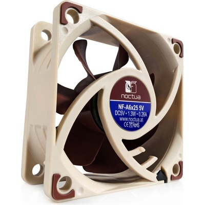 Noctua Вентилатор 5V NF-A6x25 - 3-Pin (9010018100037)