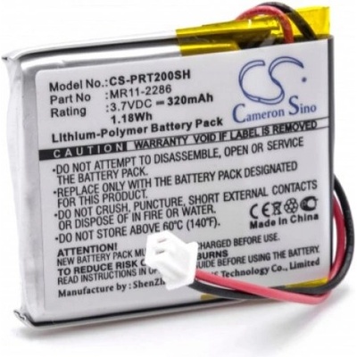 VHBW Батерия за Casio Smartwatch PRT-2GP, 320 mAh (800117676)