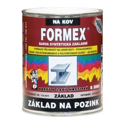 Barvy A Laky Hostivař Formex S 2003 šedý 0,6L