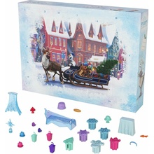 Mattel Frozen Adventný kalendár s malými bábikami 2024