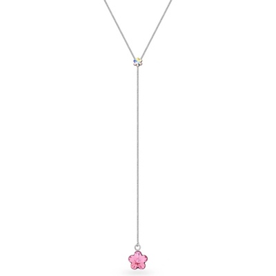Spark se Swarovski Elements květinka AB + light rose NLAN474410ABLR