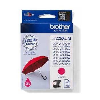 Brother Мастилена касета Brother LC225XL Magenta, 1200 страници при 5 процента покритие, Червен, office1_3015100102