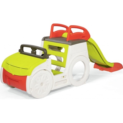 Smoby Auto pieskovisko so šmykľavkou 150 cm