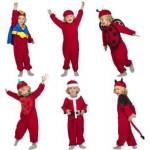 My Other Me Маскировъчен костюм за бебета My Other Me Quick N Fun Червен (3 Части) Размер 5-6 години