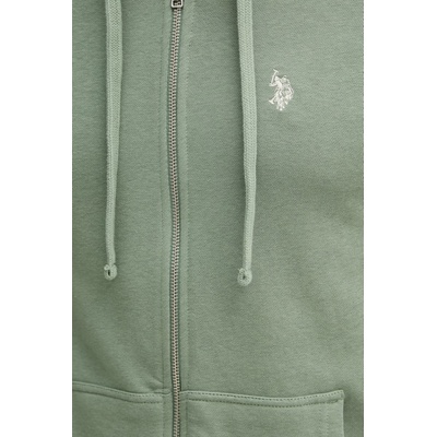 U. S. Polo Assn U. S. Polo Assn. суичър с цип мъжки с памук DHM LB (MUP4413)