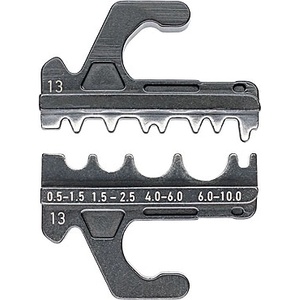 KNIPEX Пресоващ конектор за необлечени клеми + щепселни връзки knipex 08599 (97 39 13)