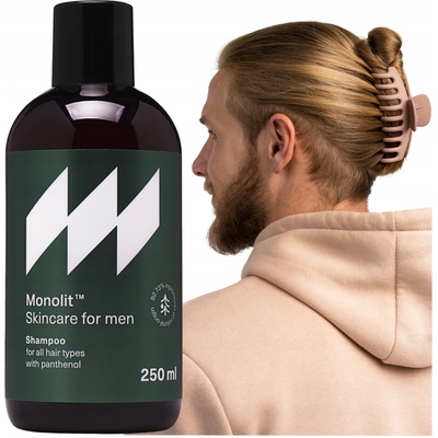 Monolith Starostlivosť o pleť man šampón s panthenolom pre všetky typy vlasov 250 ml