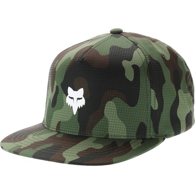 Fox Head Camo Tech Snapback Green Camo