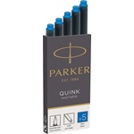 Parker Комплект патрончета Parker Z11 - За писалка, 5 броя, светлосини (00878-А-СВСИН)