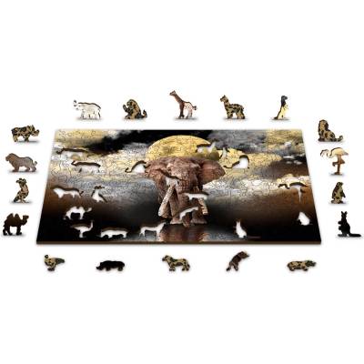 Wooden City - Puzzle Elephant Dreams - 150 piese