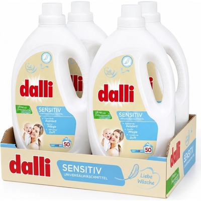 Dalli Sensitiv gel na praní pro citlivou pokožku 4 x 50 PD