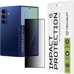 Techsuit Протектор за дисплей [преден екран] - Techsuit 111D Privacy Full Glue - Samsung Galaxy Z Fold7 - Черен