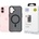 3mk Protection Калъф 3mk - Smoke, iPhone 16, черен (5903108586658)