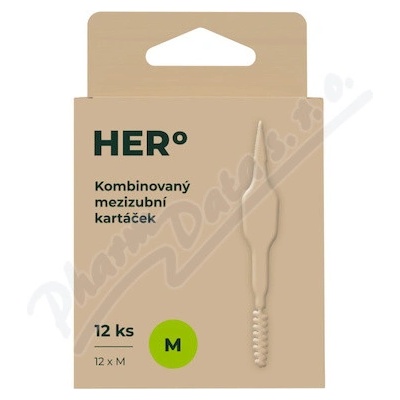 Herbadent HERo Medzizubná kefka kombinovaná M 12 ks
