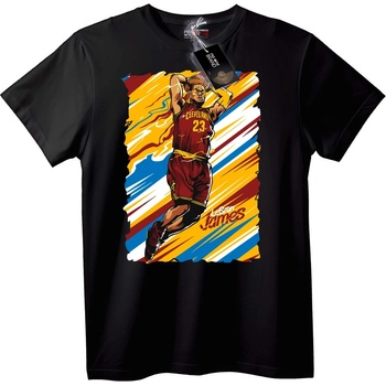 NOONEBRAND Тениска LeBron James Cleveland 23 - XL, White