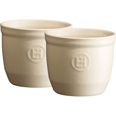 Emile Henry Рамекини 8 см, кремави, 2 бр (EH024008)