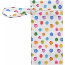 XKKO Nepremokavé vrecko M Watercolour Polka Dots